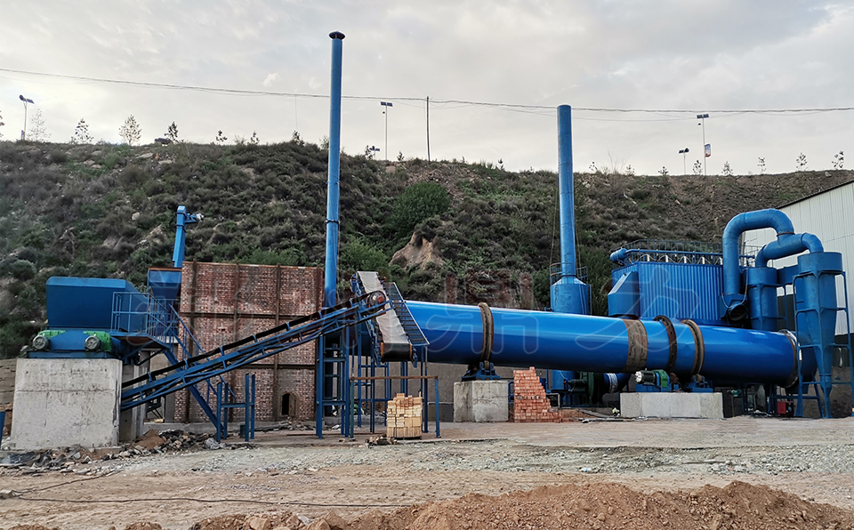 焦煤烘干機設備用戶現場圖